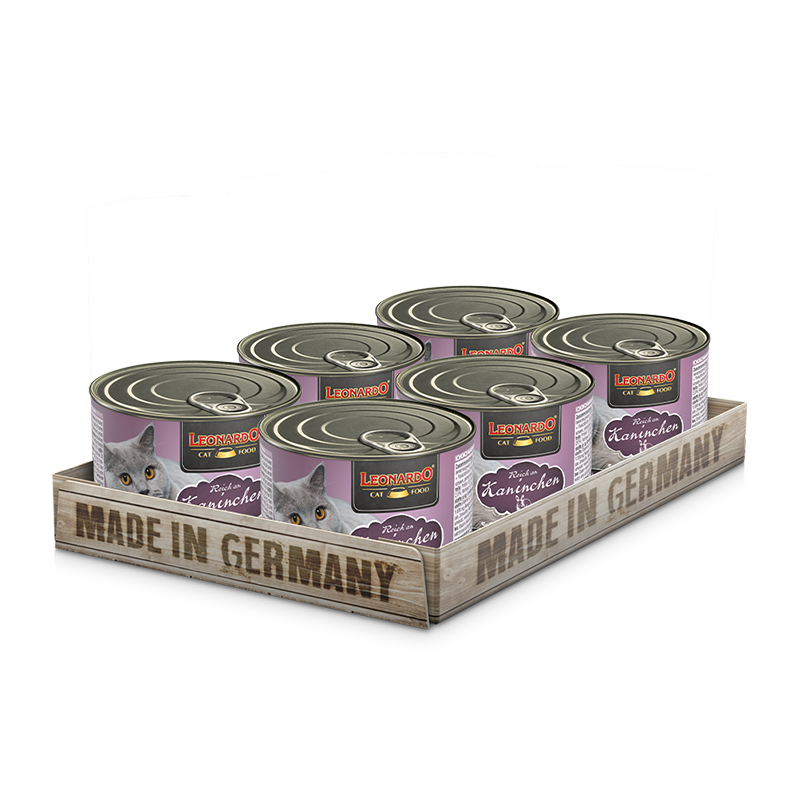 Leonardo Reich an Kaninchen 200 g Tray