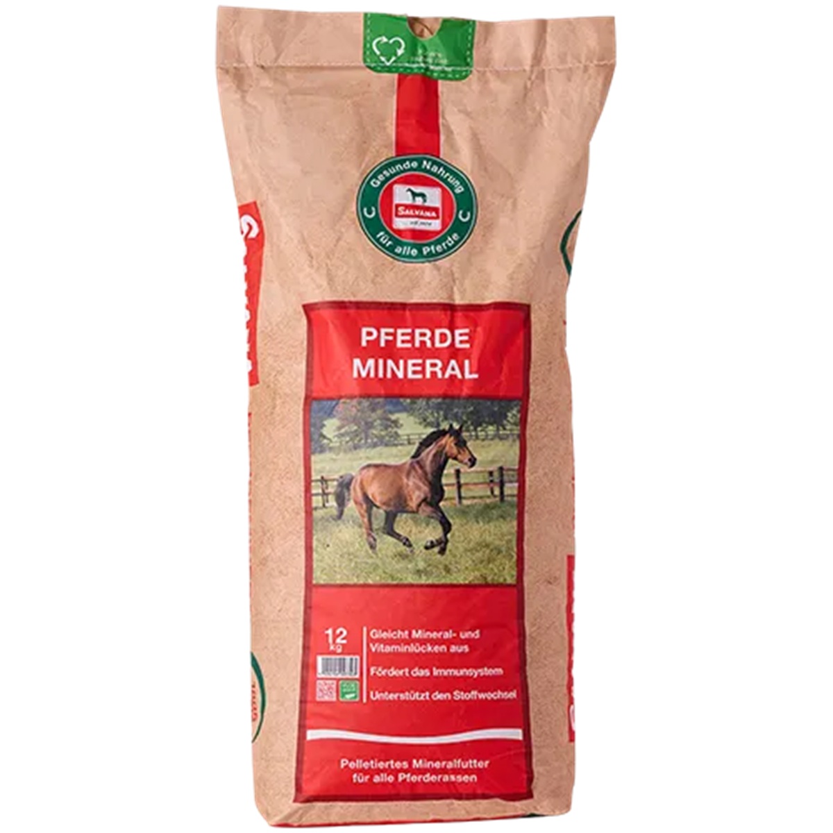 Produktansicht Salvana Pferdemineral 12kg Sack