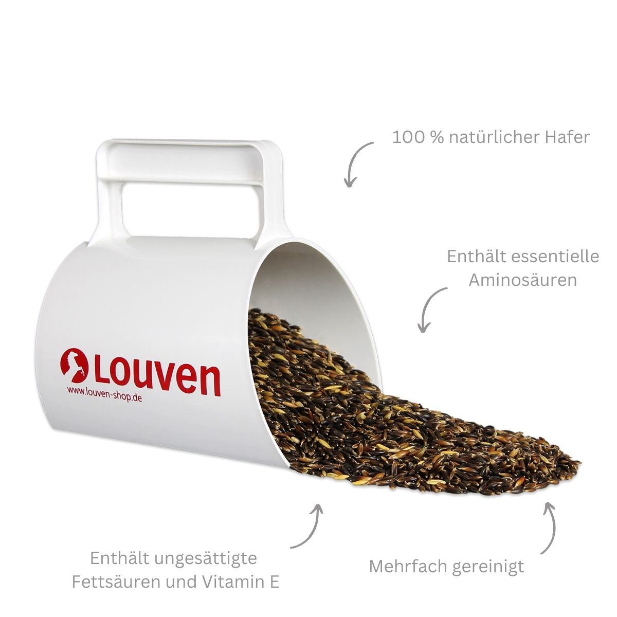 Produktansicht - Louven - Hafer schwarz ganz