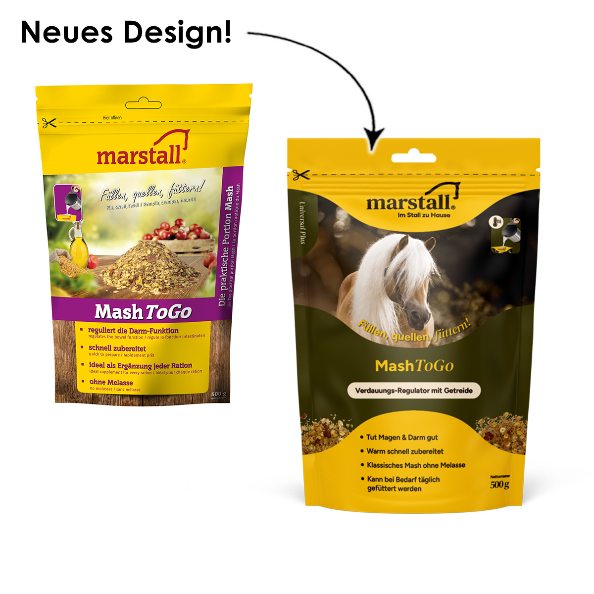 Produktansicht marstall Bergwiesen-Mash ToGo neues Design 2025