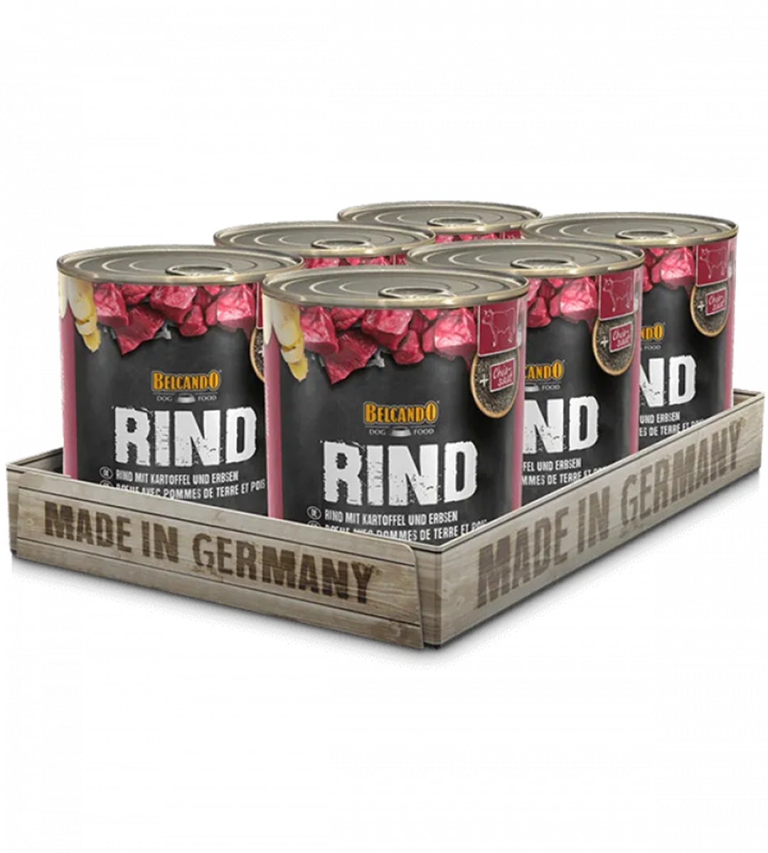 Produktansicht - Belcando - Rind mit Kartoffeln & Erbsen