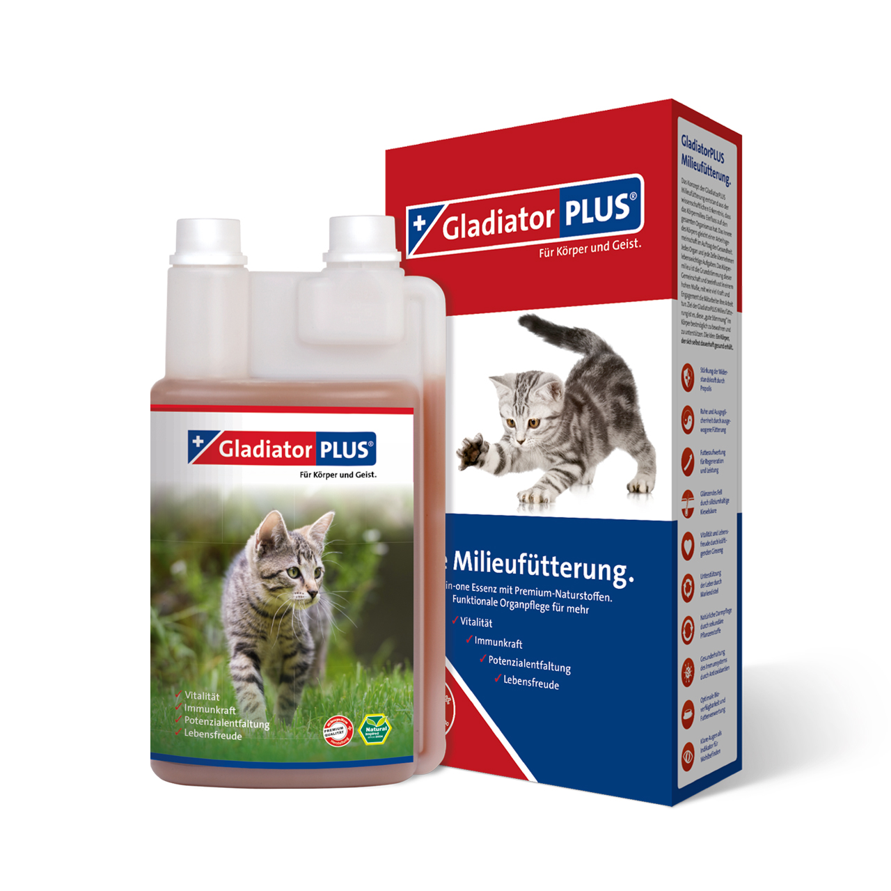GladiatorPLUS Katze Dosierflasche