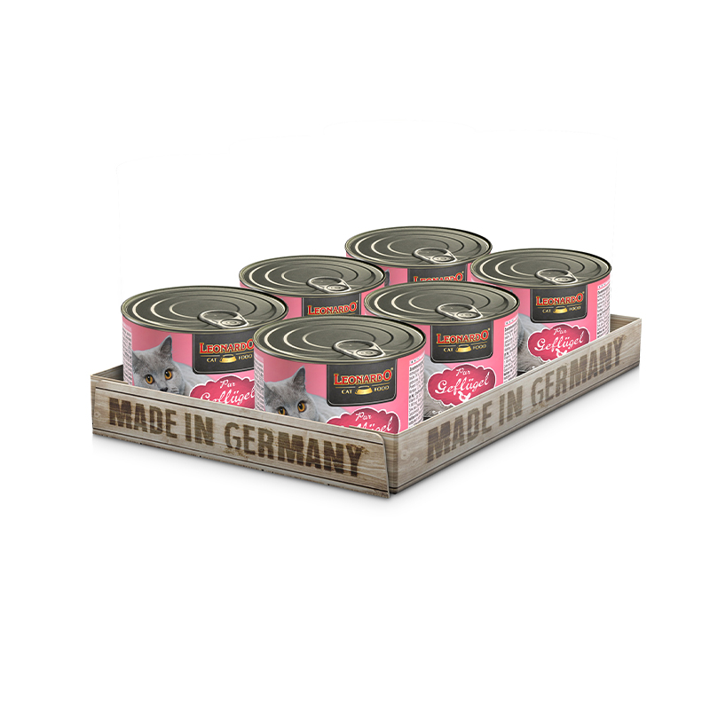Leonardo Geflügel pur 200 g Tray