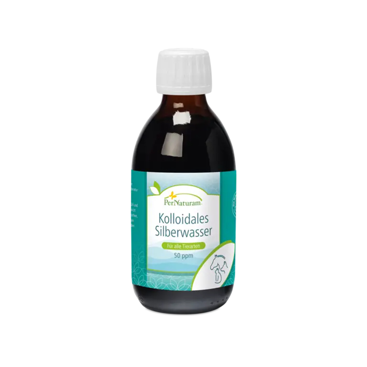 Produktansicht - PerNaturam - Kolloidales Silberwasser 50ppm