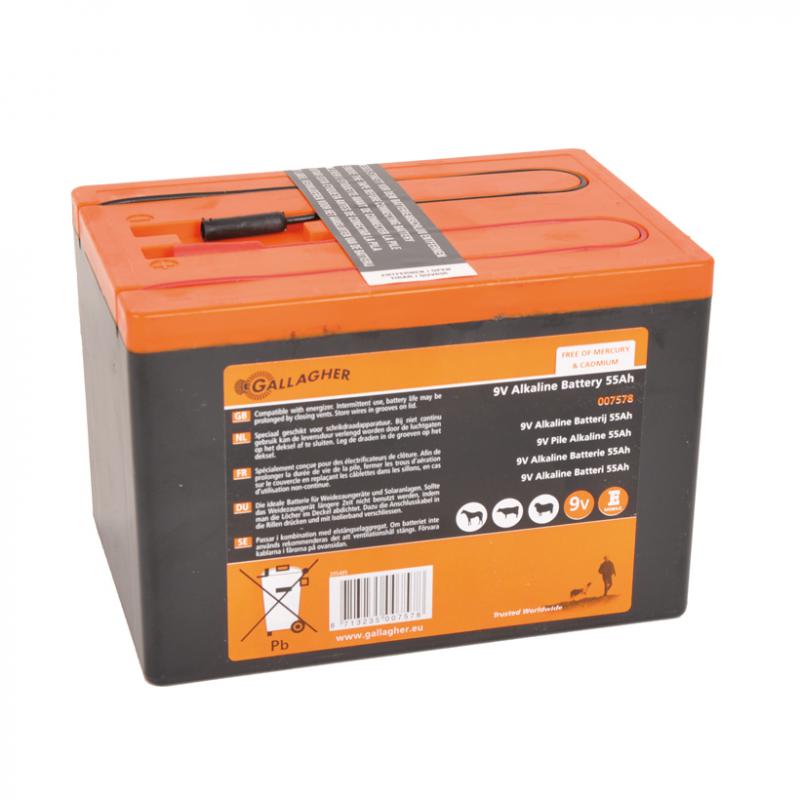Produktansicht - Gallagher - Powerpack Alkaline Batterie 55 Ah