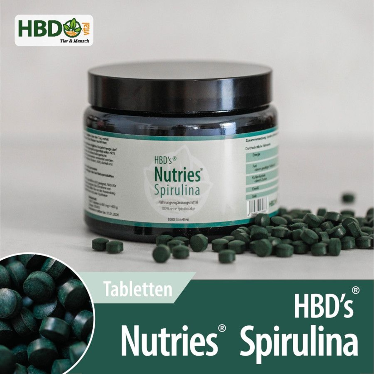 Nutries® Spirulina