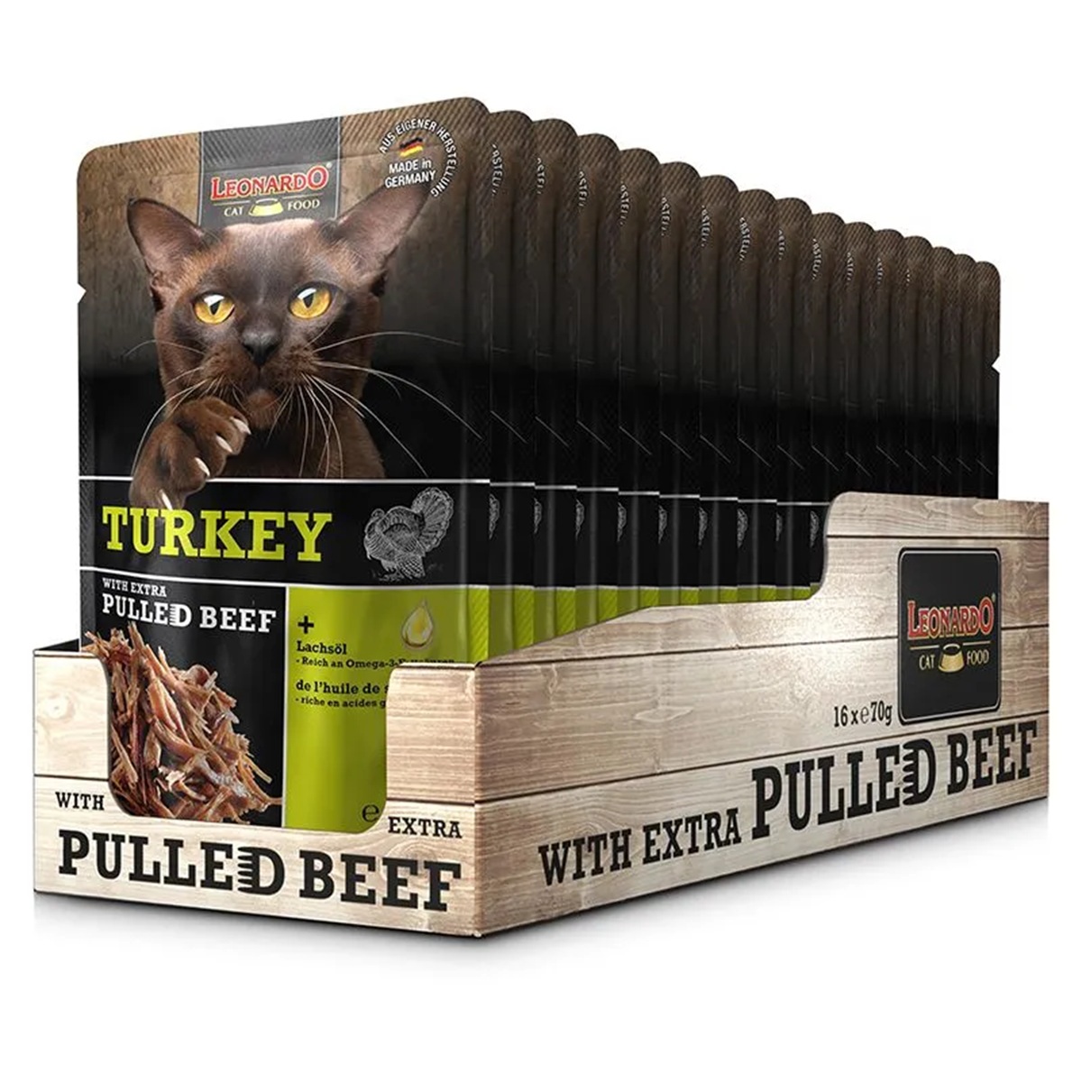 Produktansicht - Leonardo - Pulled Beef & Turkey