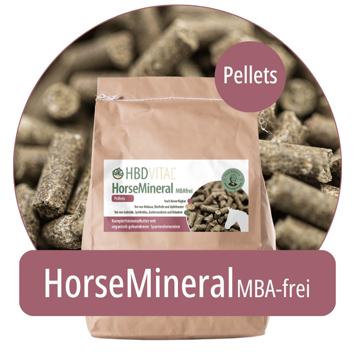 HorseMineral (MBA-frei) Pellets