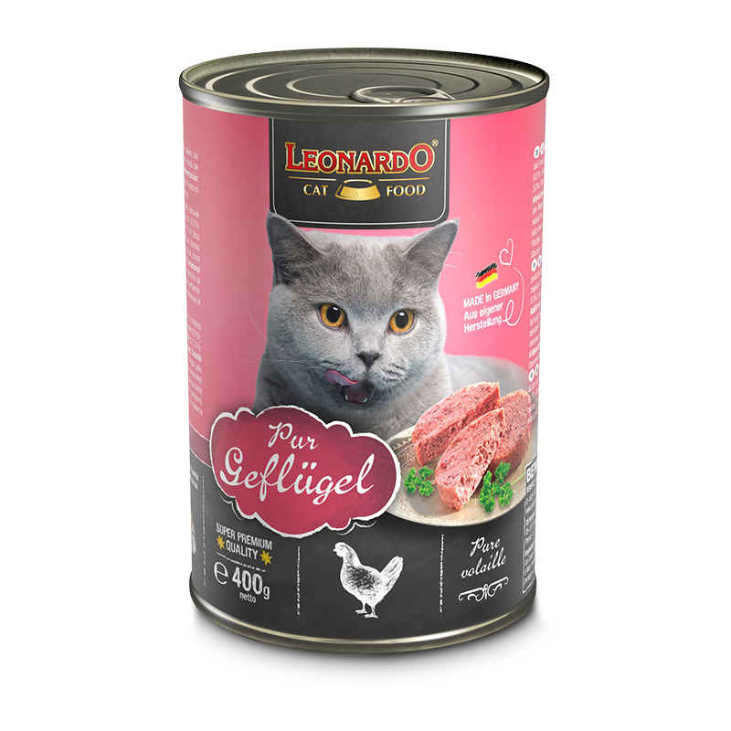 Leonardo Geflügel pur 400 g
