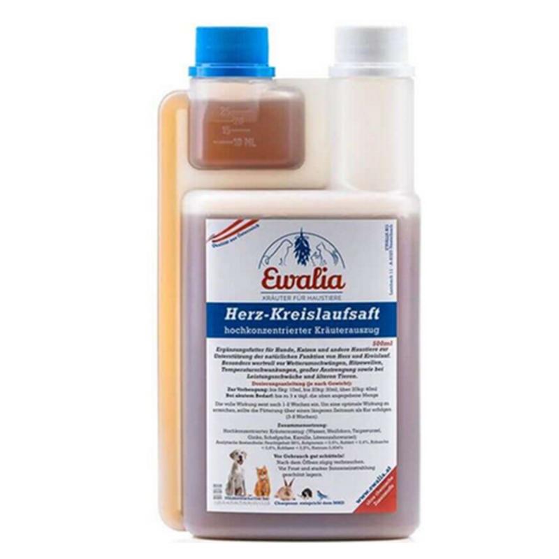 Produktansicht - Ewalia - Herz-Kreislaufsaft Haustiere