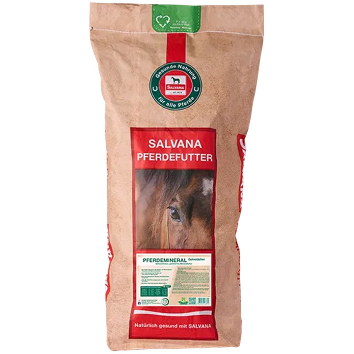 Produktansicht Salvana Pferdemineral getreidefrei 25kg Sack