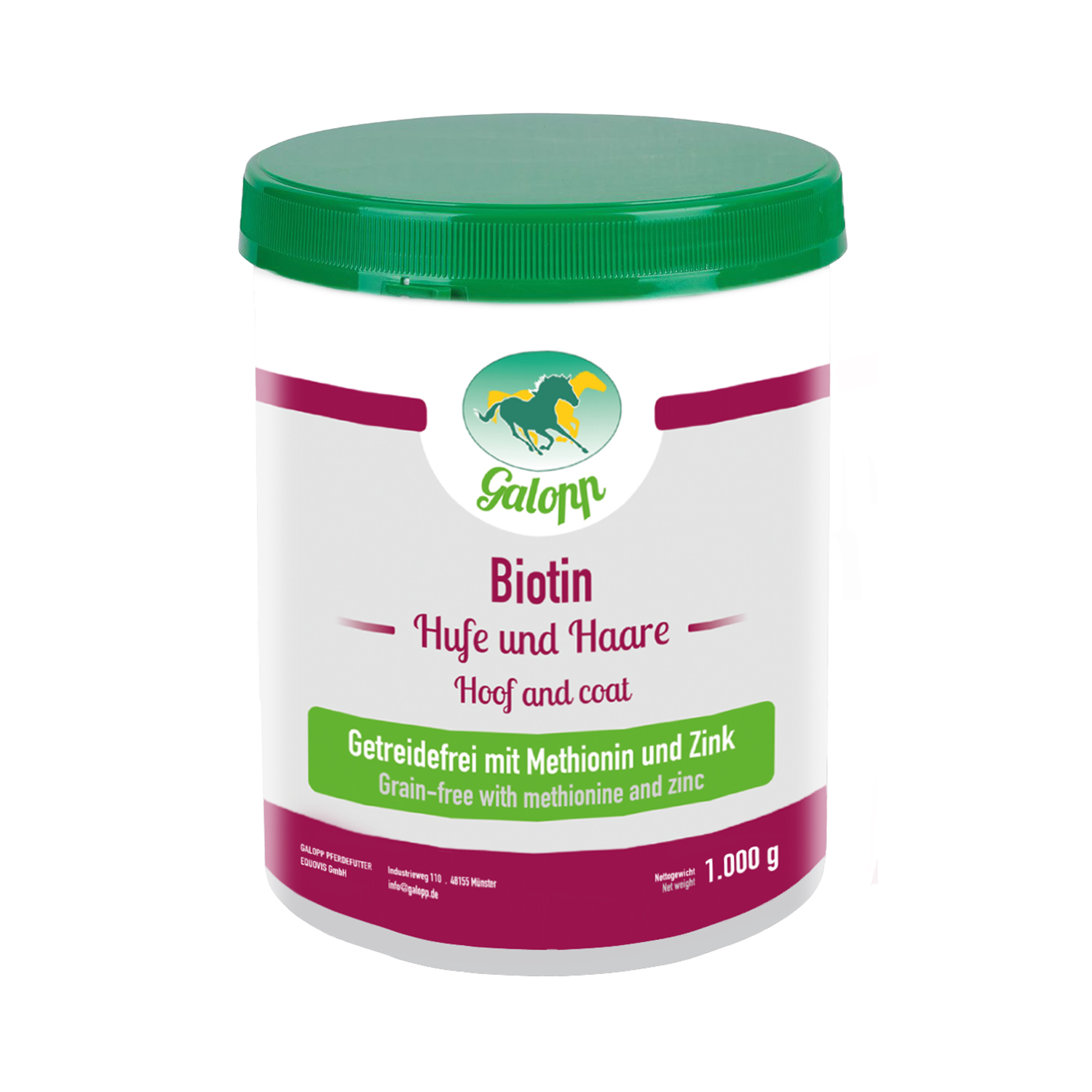 Galopp Biotin getreidefrei