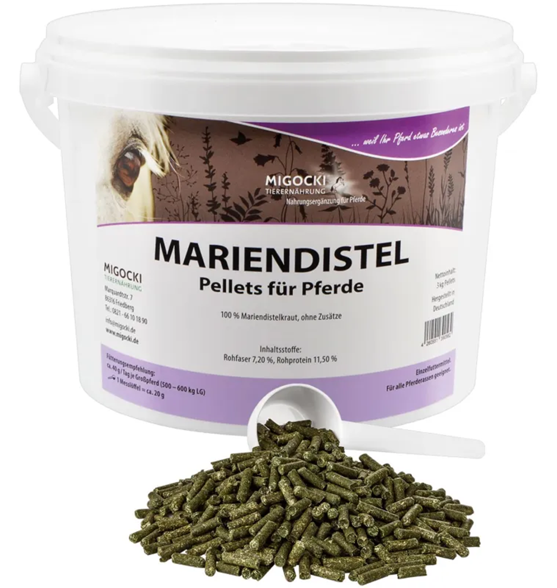 MARIENDISTEL für Pferde