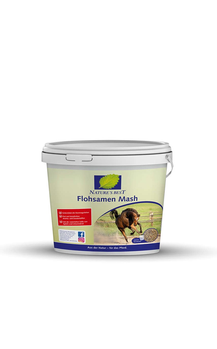 Produktansicht - Nature's Best - Flohsamen Mash