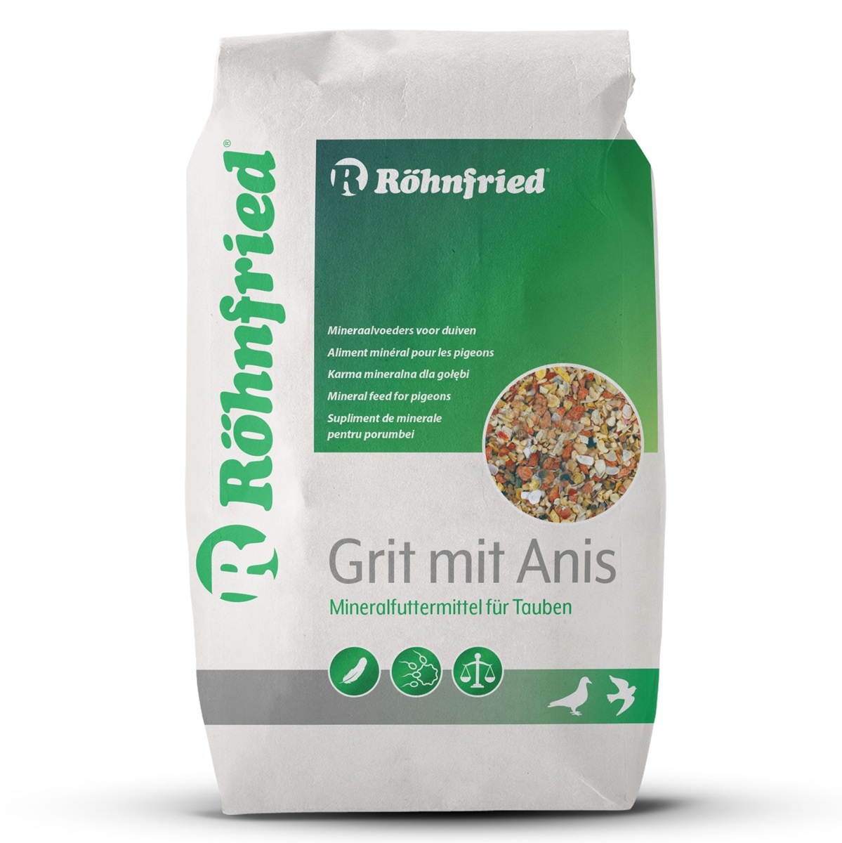 Taubenfreund Grit mit Anis