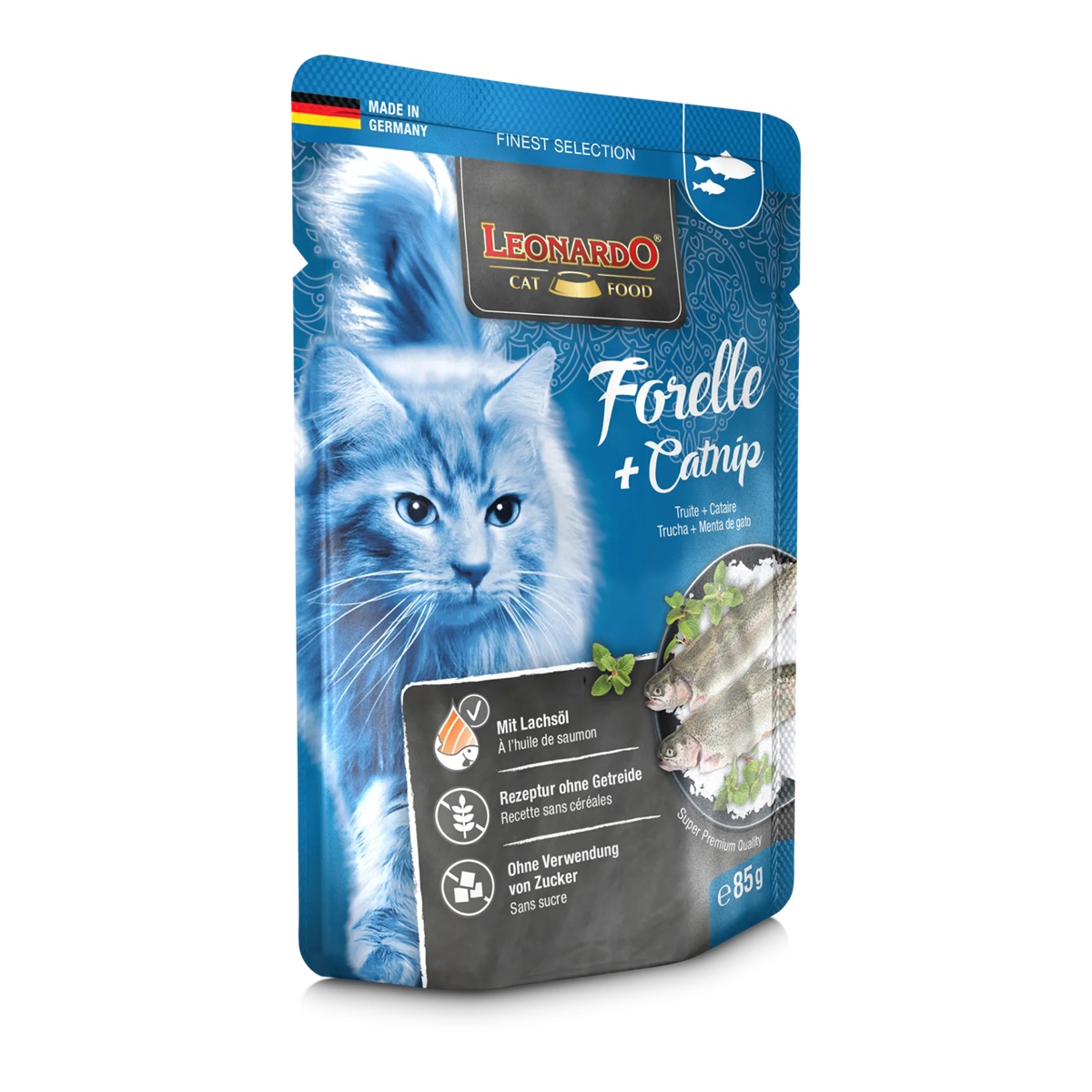 Produktansicht - Leonardo - Finest Selection Forelle & Catnip
