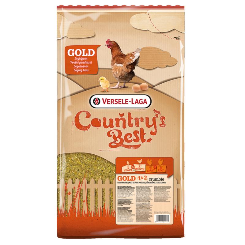 Versele-Laga Country's Best Geflügel Gold 1 & 2 Crumble Detail