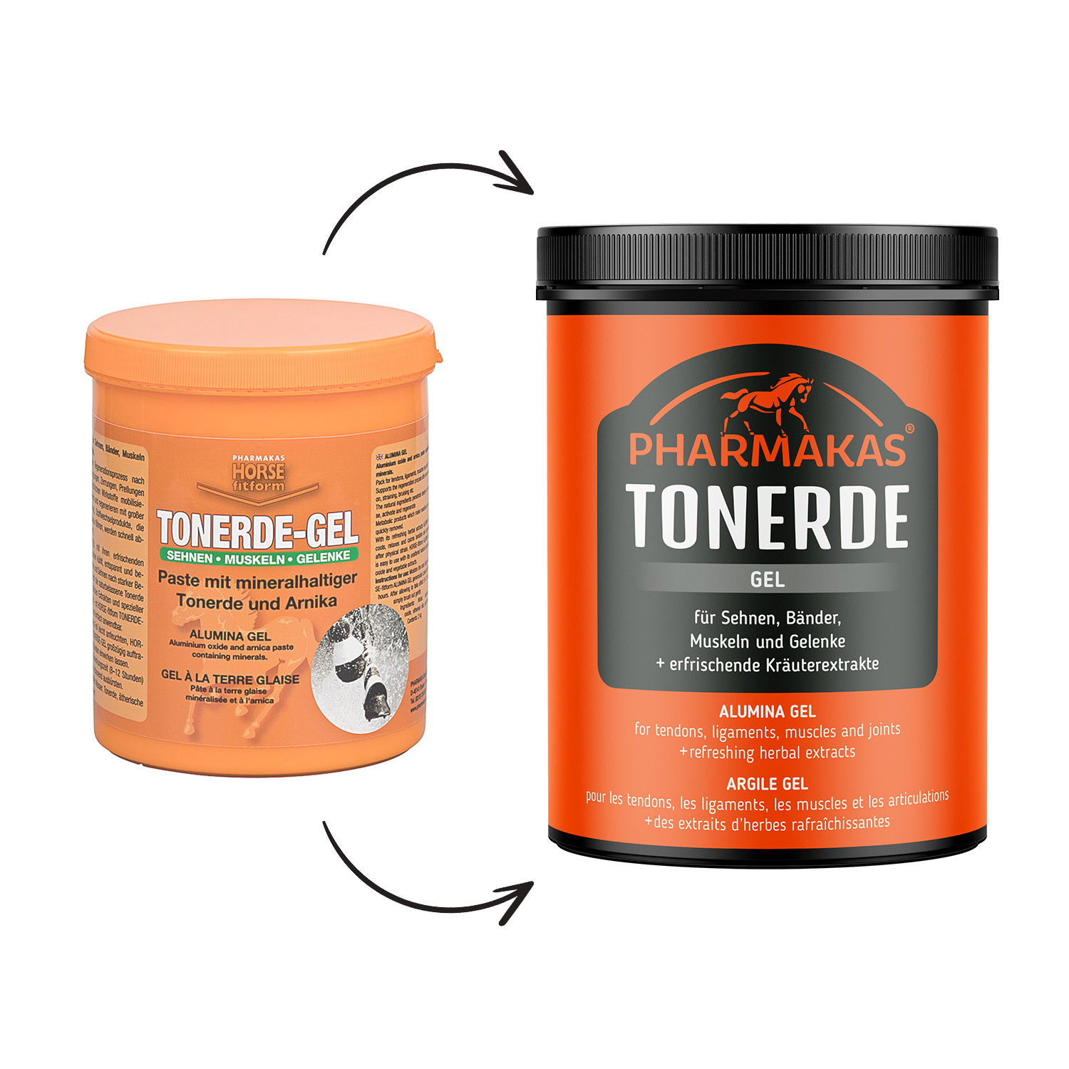 Pharmakas Tonerde-Gel Relaunch