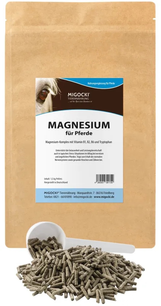 Produktansicht - MIGOCKI - Magnesium für Pferde