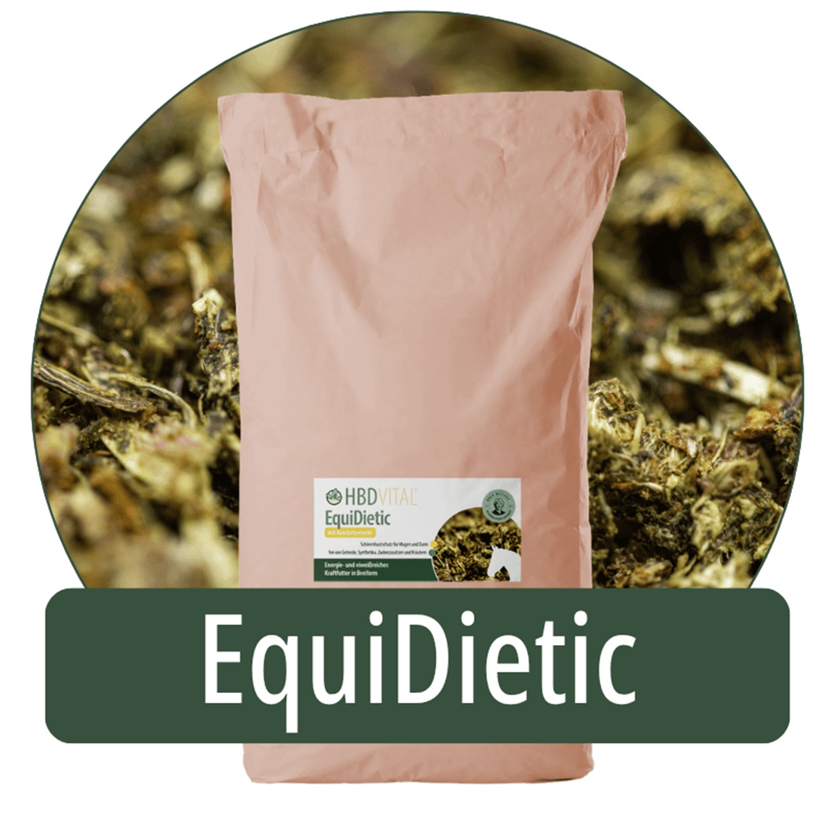 Equidietic mit Reisfuttermehl