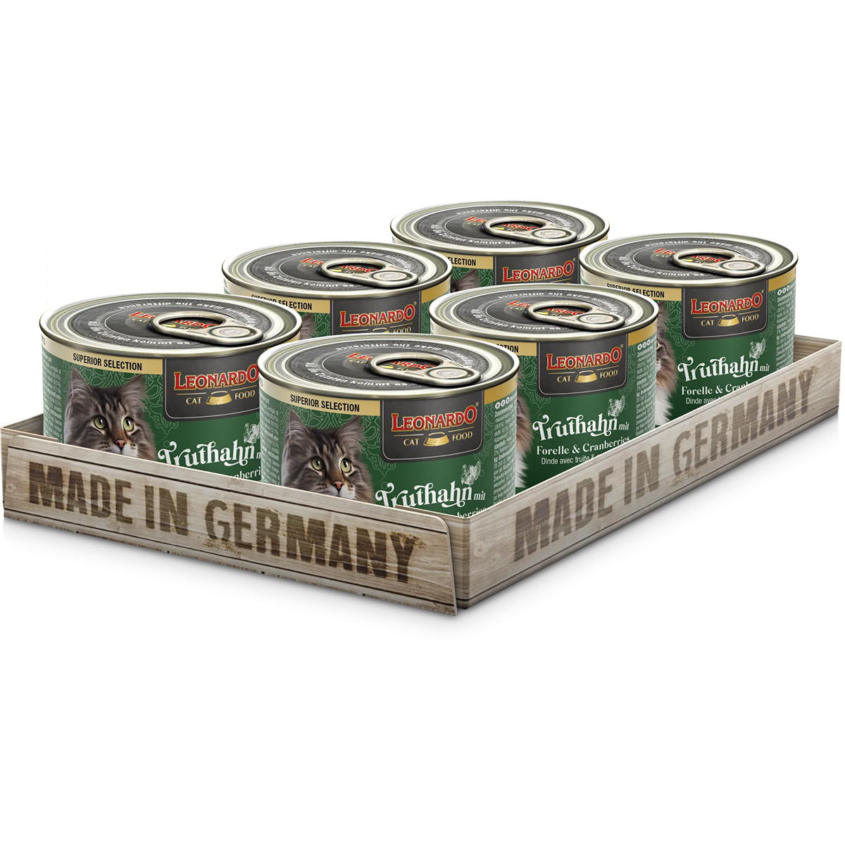 Leonardo Superior Selection Truthahn mit Forelle 6 x 200 g