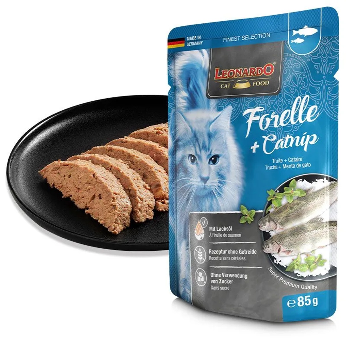 Produktansicht - Leonardo - Finest Selection Forelle & Catnip