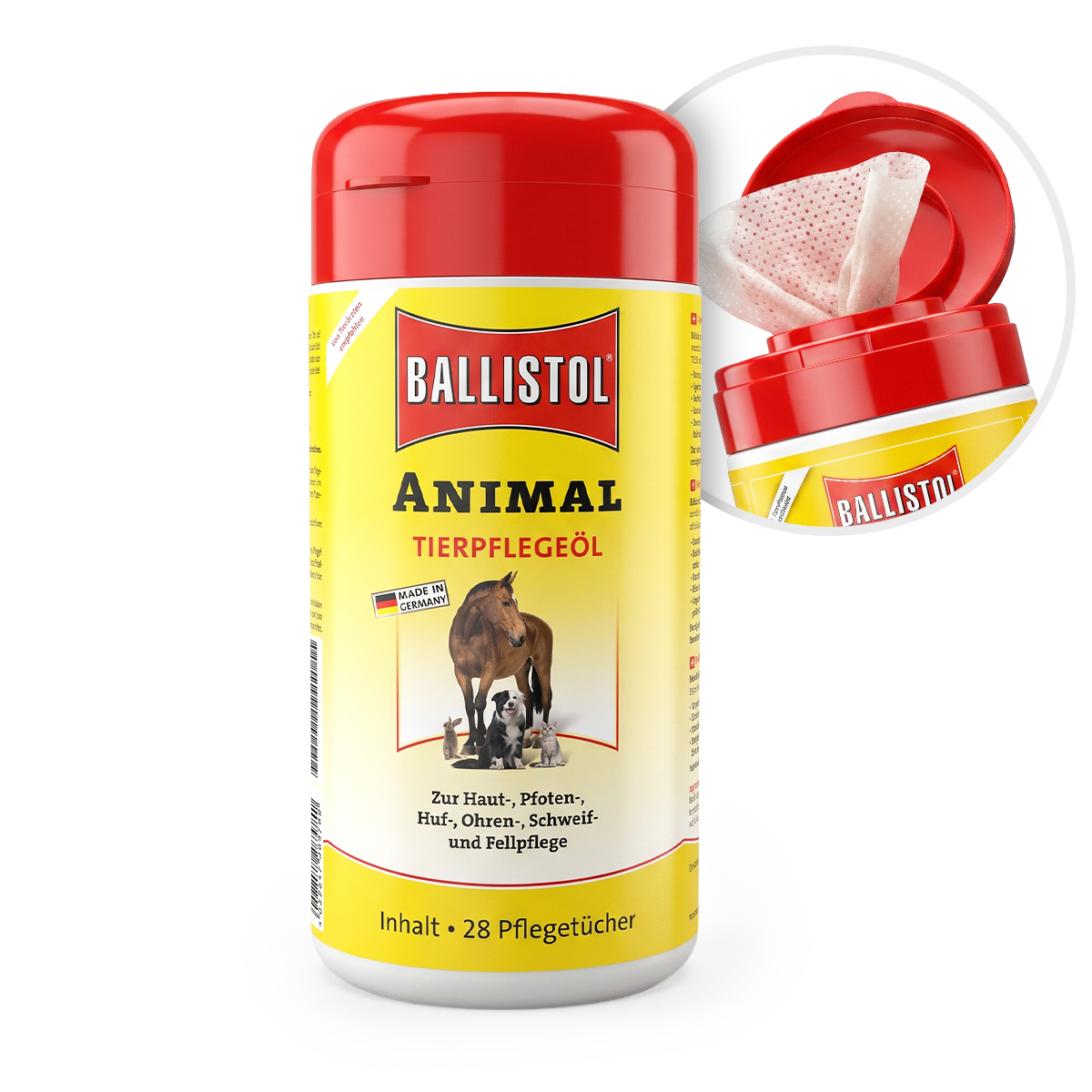 Animal Pflegetücher Spenderbox