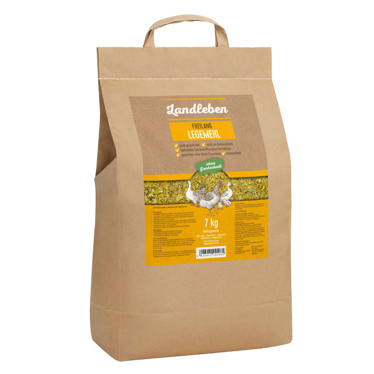 Landleben Freiland Legemehl 7 kg Beutel