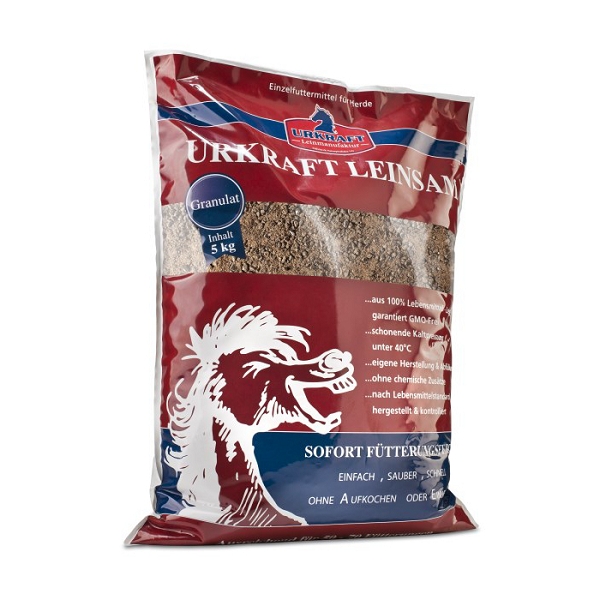 Urkraft Leinsamen Granulat 5 kg