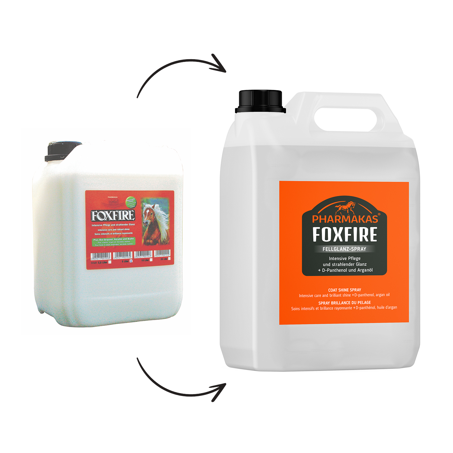 Pharmakas Foxfire Fellglanz 2,5 Liter Relaunch