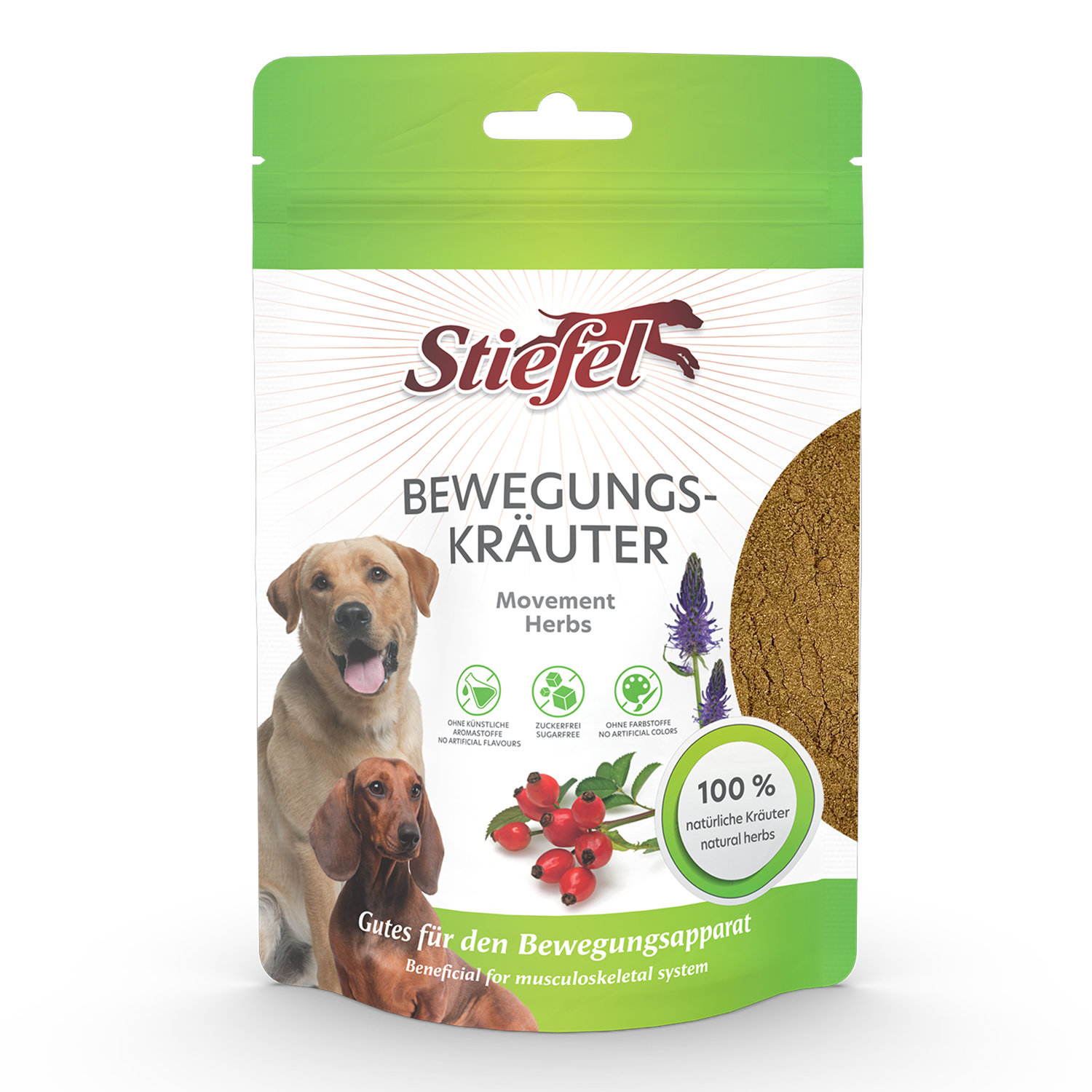 Stiefel Dog Bewegungskräuter