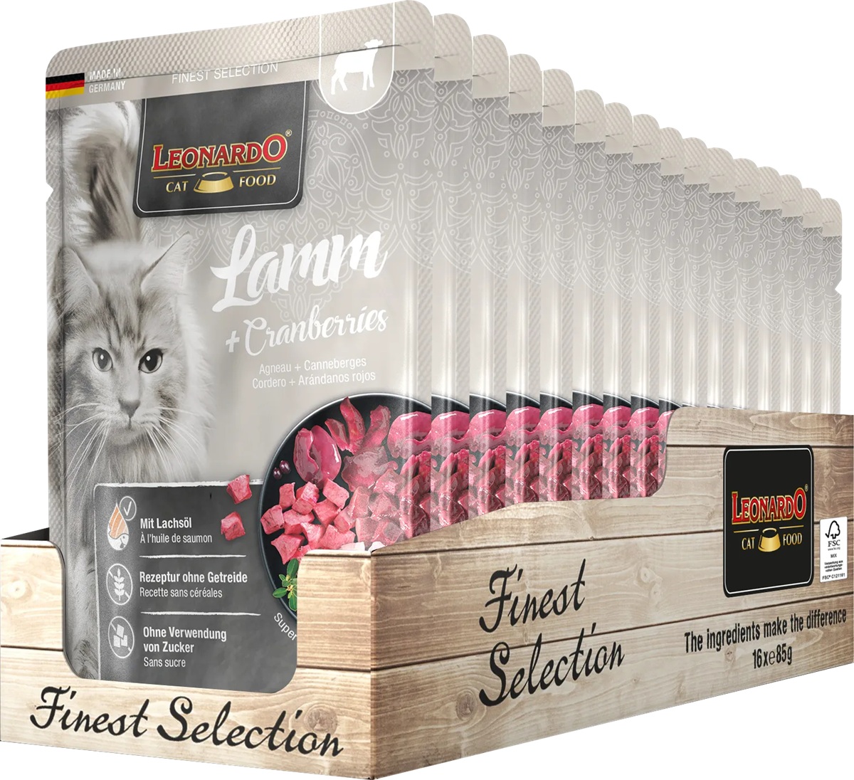 Produktansicht - Leonardo - Finest Selection Lamm & Cranberries