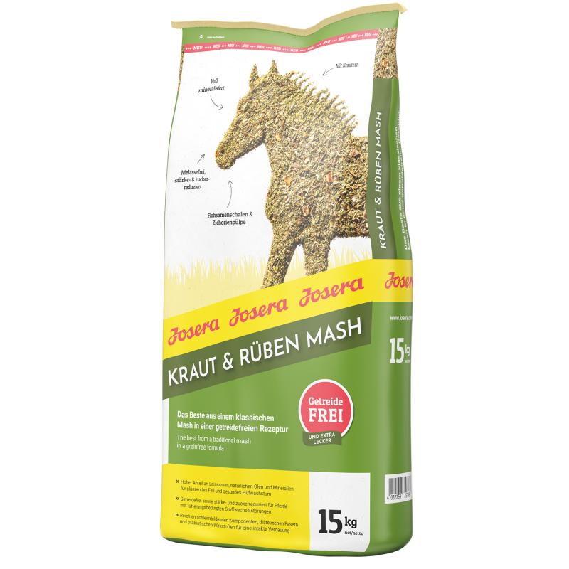 Produktansicht - Josera - Kraut & Rüben Mash - Bruchware