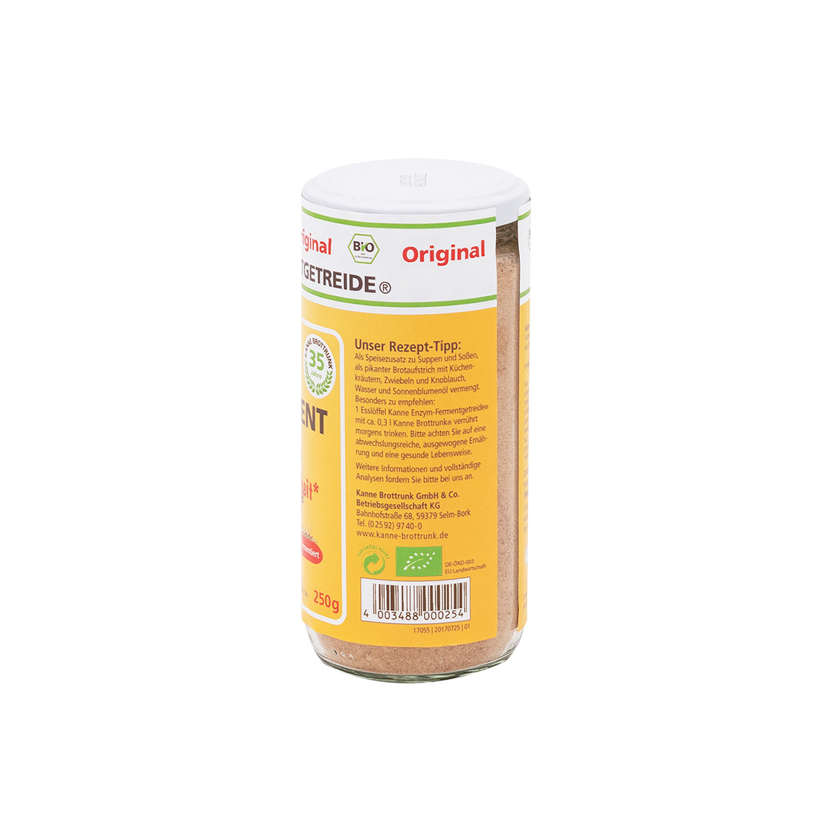 Kanne Bio Fermentgetreide für Menschen Rezept-Tipp