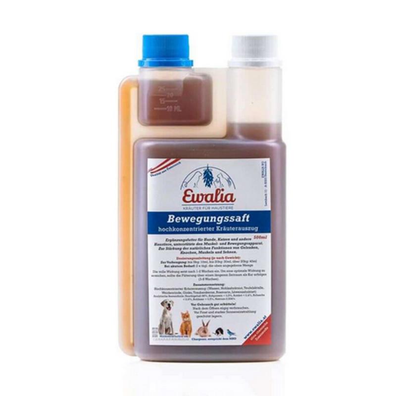 Produktansicht - Ewalia - Bewegungssaft Haustiere