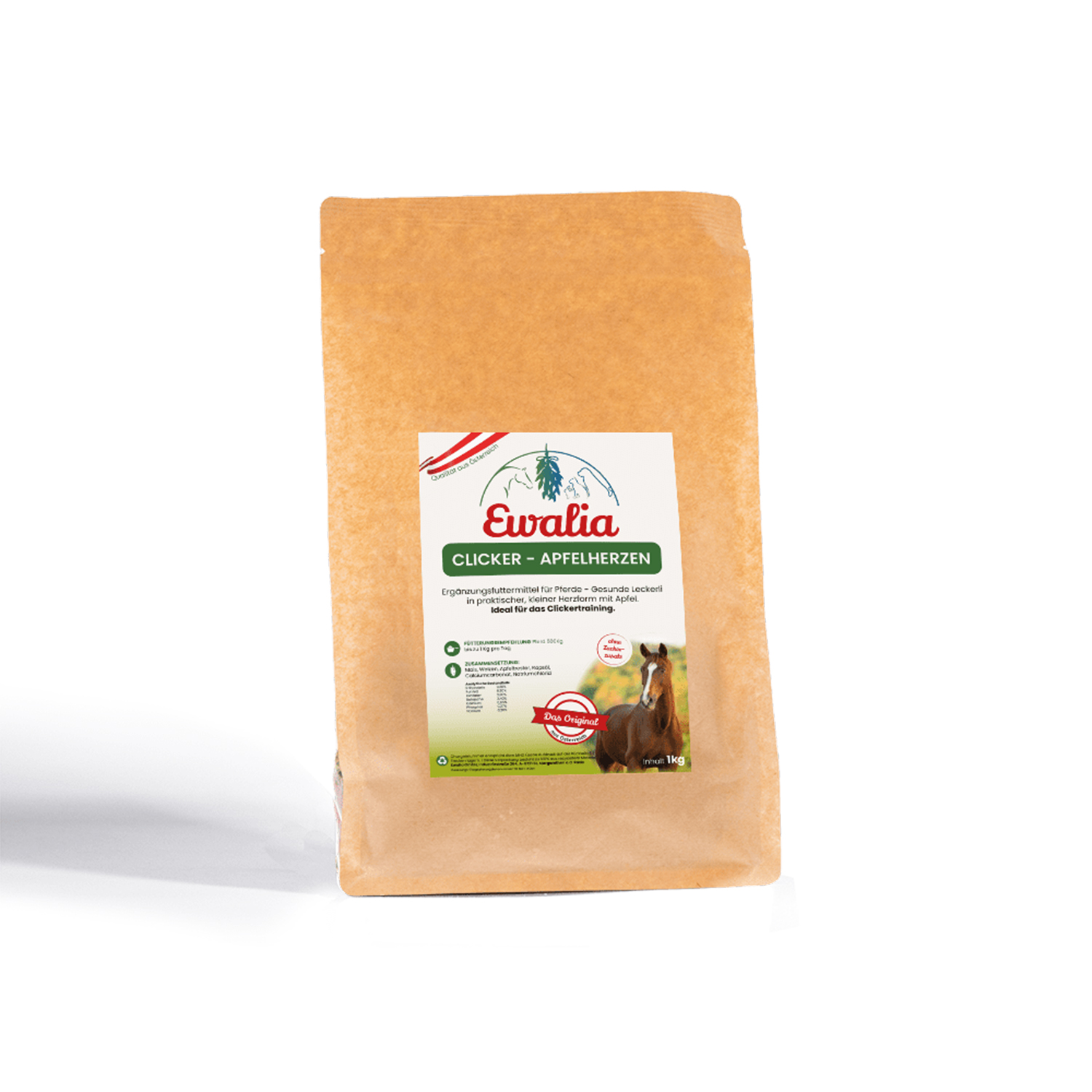 Produktansicht - Ewalia - Clicker-Apfelherzen