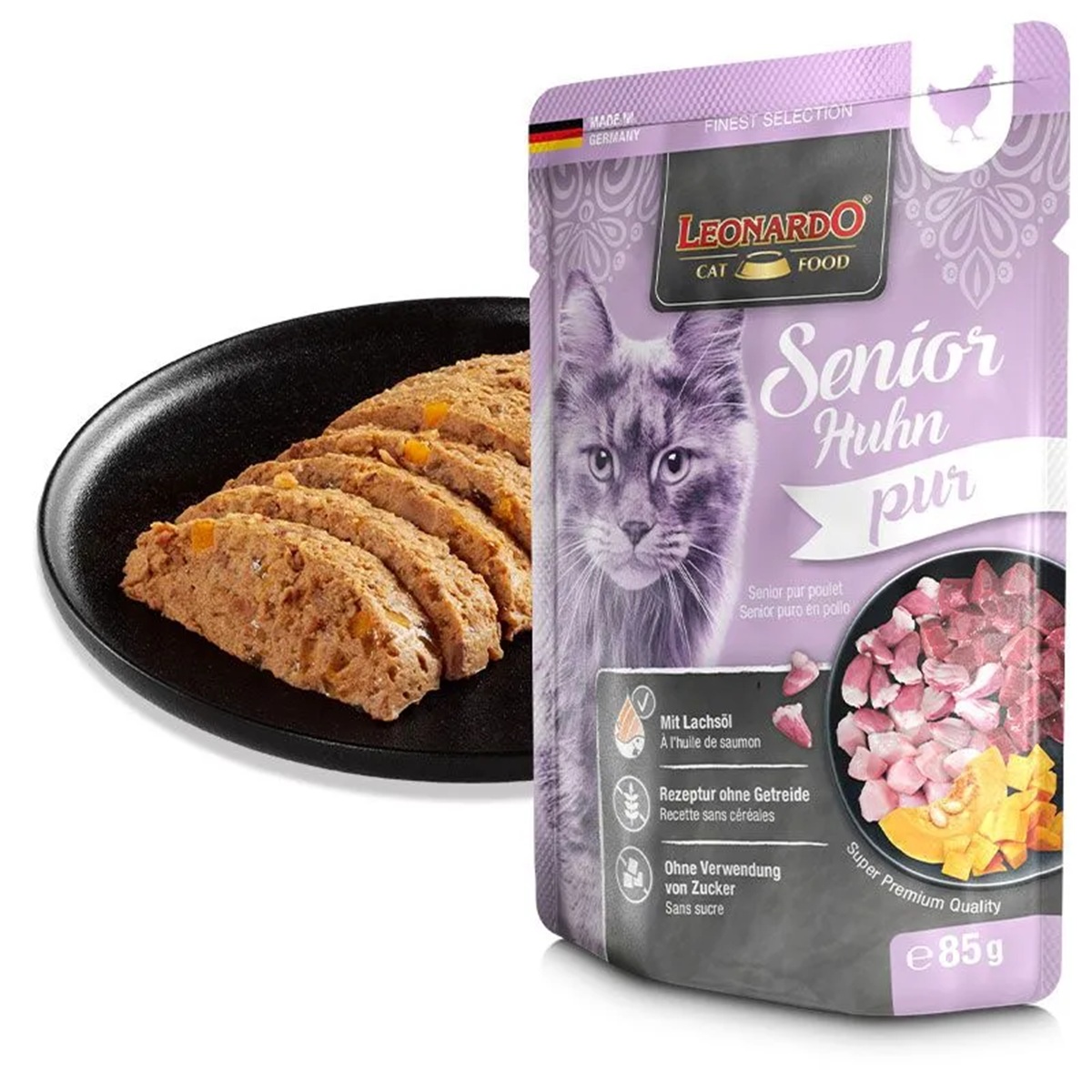 Produktansicht - Leonardo - Finest Selection Senior Huhn pur