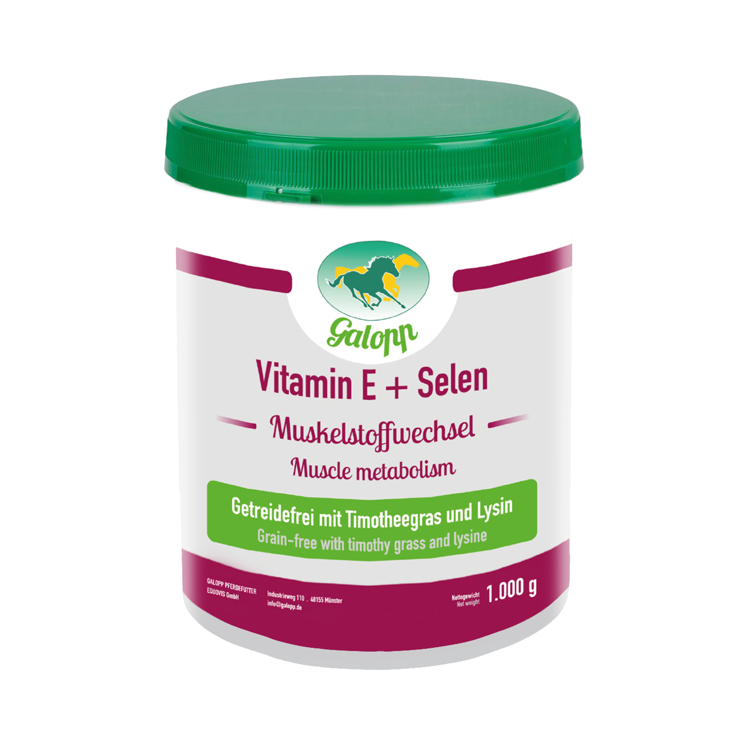 Produktansicht - Galopp - Vitamin E + Selen getreidefrei