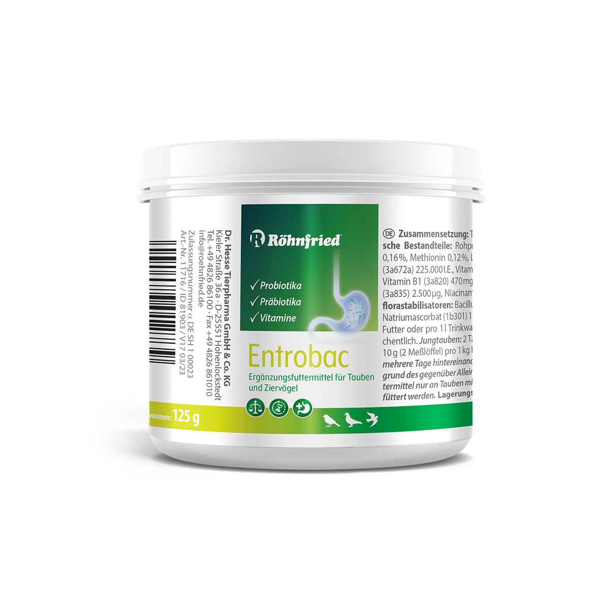 Produktansicht - Röhnfried - Entrobac