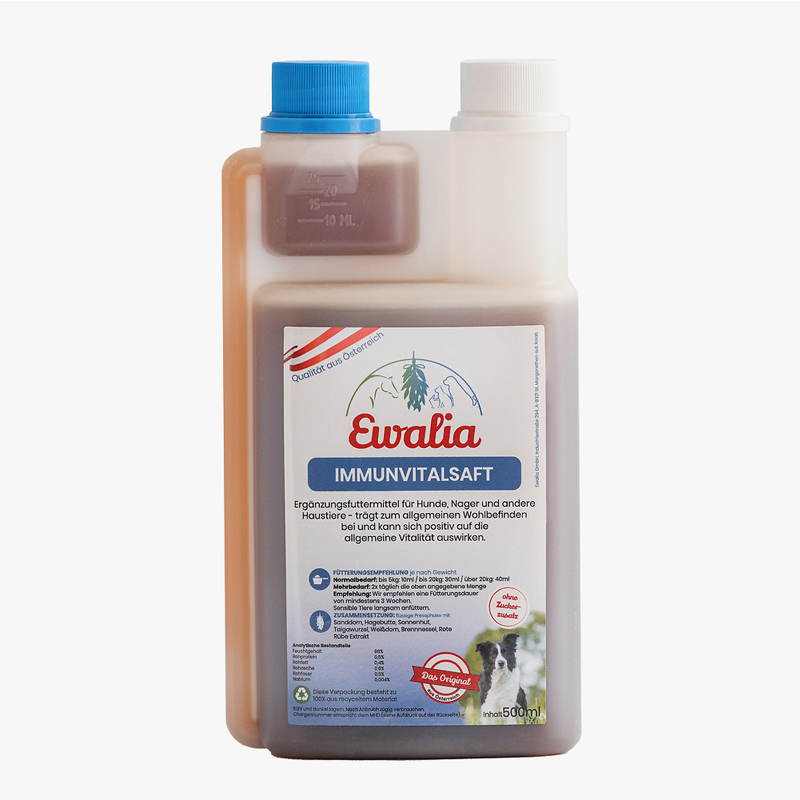 Produktansicht - Ewalia - Immunvitalsaft Haustier