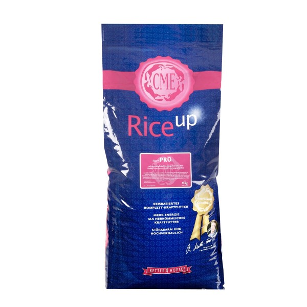CME Rice Up Pro 15kg stärkearmes Reisfutter Pferdefutter hochverdaulich 2,33€/1 