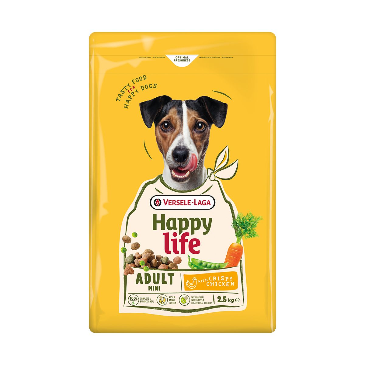 Happy-Life Adult Mini Lamb 3kg – Hundefutter Mit Lamm Für Ausgewachsene Hunde